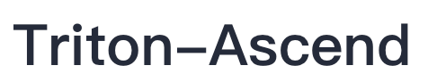 Triton-Ascend Logo